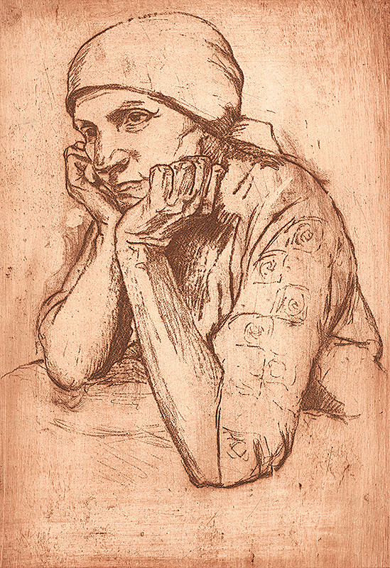 Viktor Hermély – Starenka ze stolom 