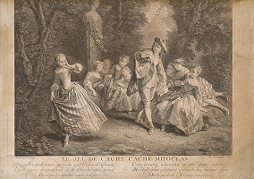 Nicolas Lancret – Záhradný výjav I. 