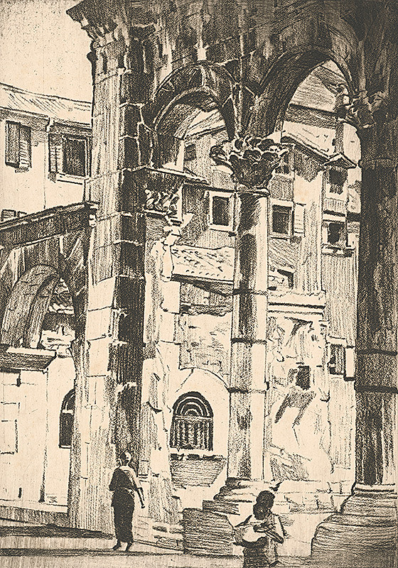 Viktor Hermély – Palác Dioklecián 