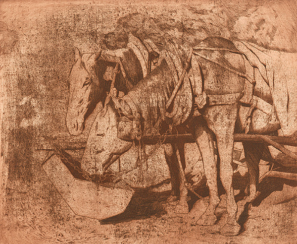 Viktor Hermély – Záprah koní 