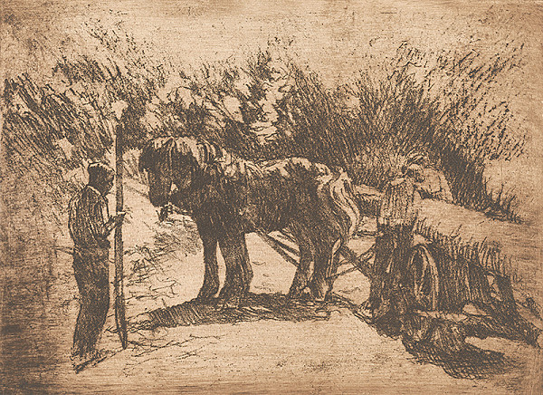 Viktor Hermély – Lesná práca 