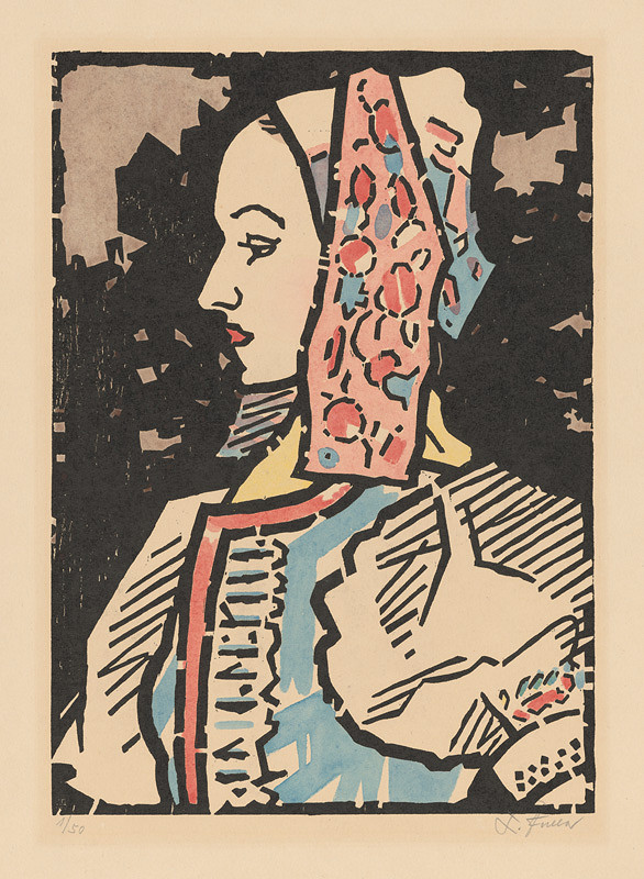 Ľudovít Fulla – Zemplíčanka 