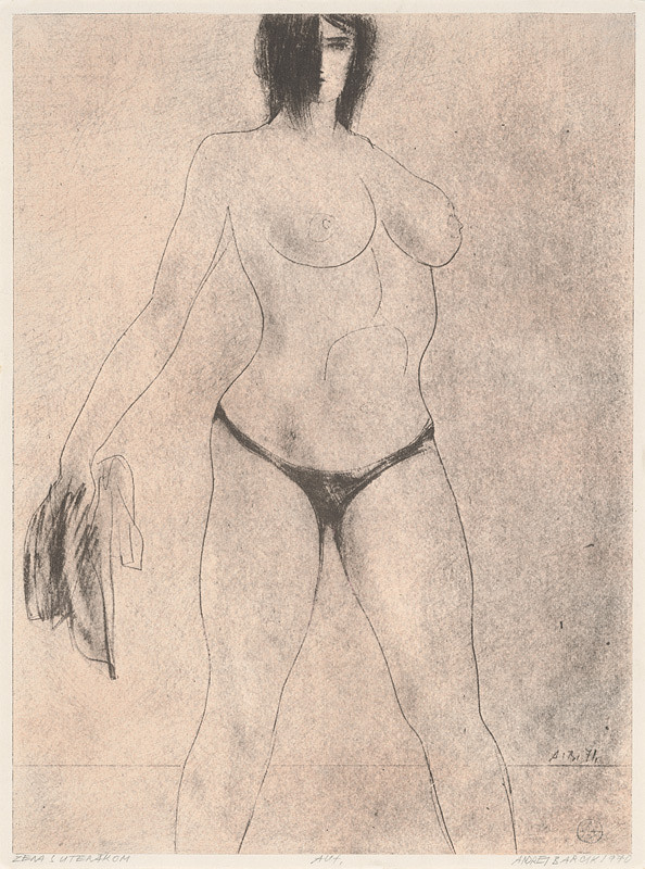 Andrej Barčík – Zena s uterákom 