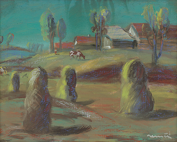 Július Nemčík – Za dedinou 