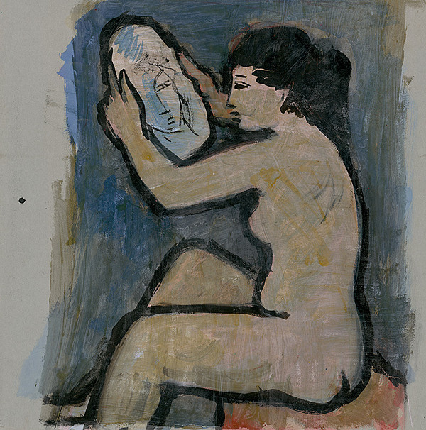 Ernest Špitz – Akt so zrkadlom 