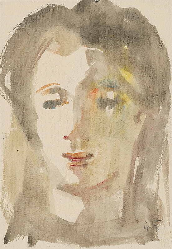 Ernest Špitz – Hlava dievčaťa 