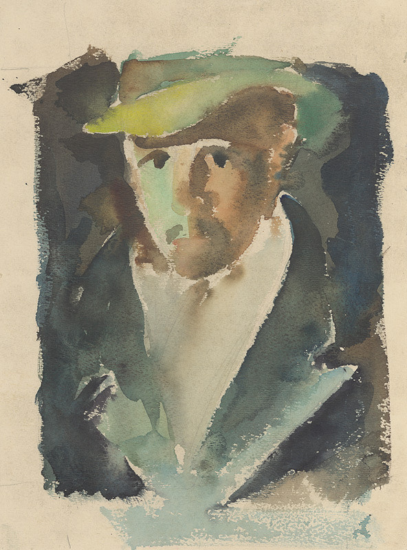 Róbert Dúbravec – Portrét v klobúku