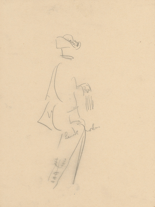 Martin Benka – Štúdia muža v kroji II. 