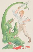 Fedor Klimáček – Boj s drakom 