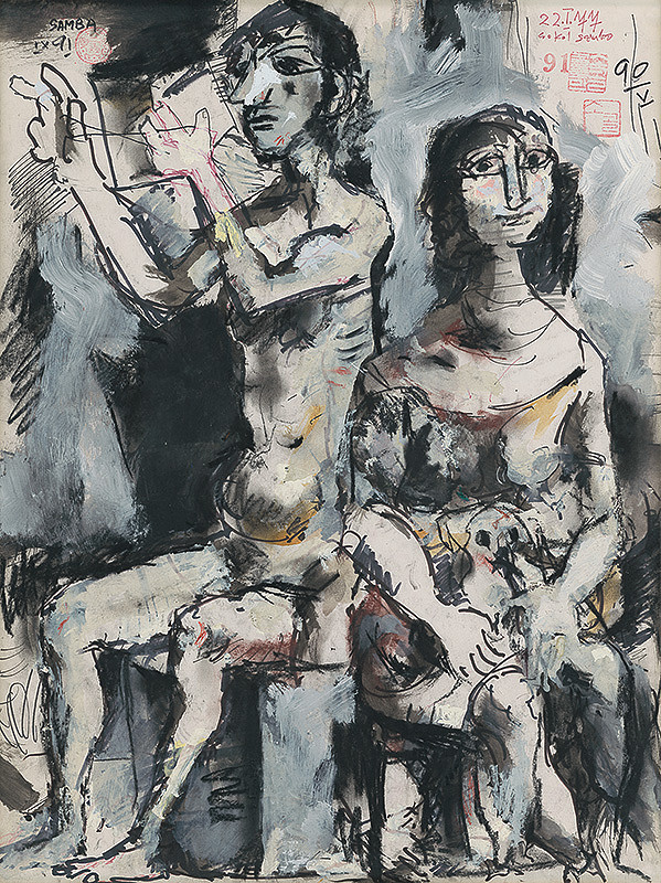 Koloman Sokol – Dve ženy 