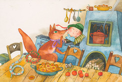 Oľga Bajusová – Ilustrácia ku knihe Mechúrik Koščúrik 