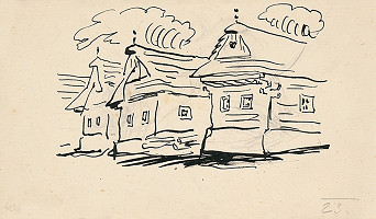 Jan Hála – Važecké drevenice 