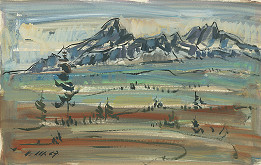 Vojtech Mensatoris – Kriváň od Štrby 