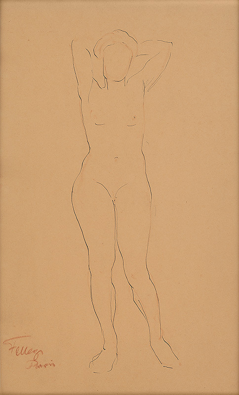 Alojz Fellegi – Ženský akt 