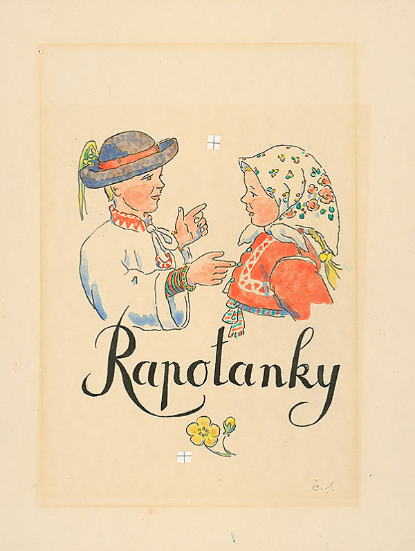 Jan Hála – Rapotanky (titulný list)