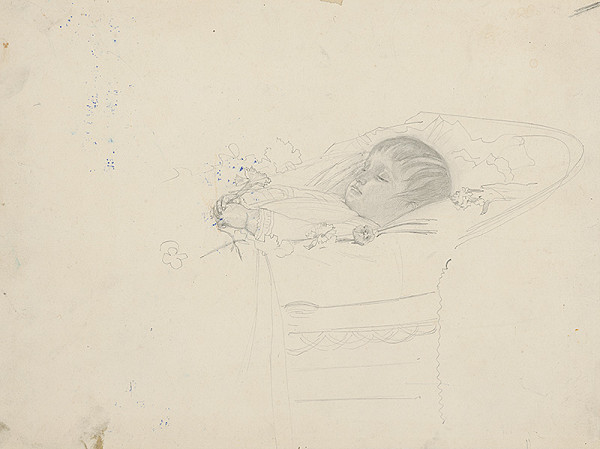 Ladislav Mednyánszky – Mŕtve dieťa 