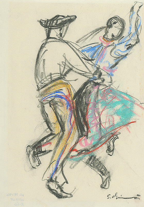 Sibylla Greinerová – Tancujúci pár z Terchovej I. 