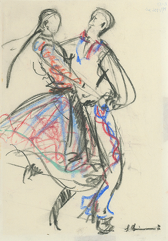 Sibylla Greinerová – Tancujúci pár z Terchovej II. 