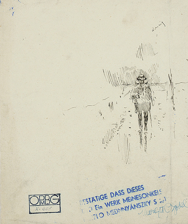 Ladislav Mednyánszky – Na prechádzke 