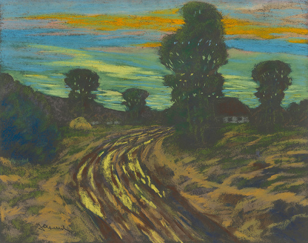 Anton Jasusch – Krajina v podvečer 