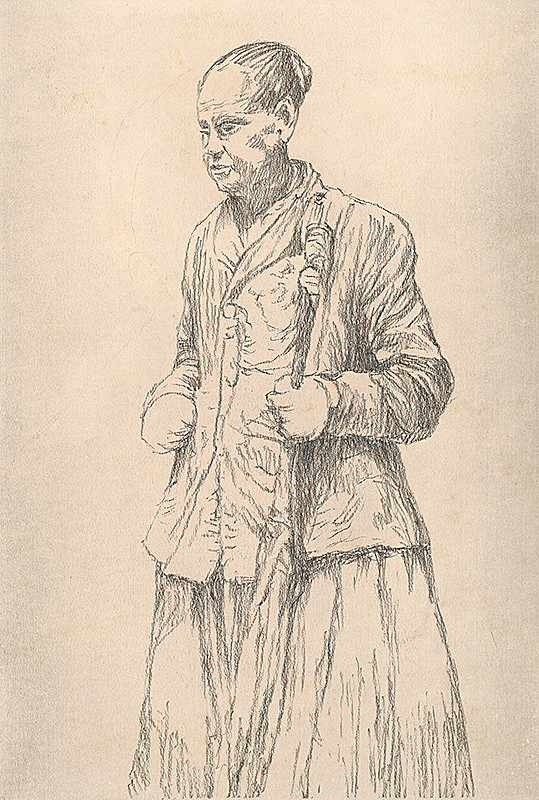 Viktor Hermély – Stojaca starenka 