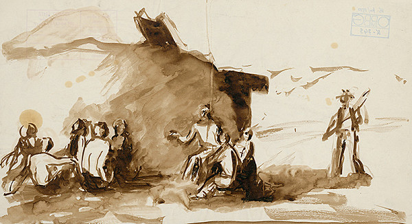 Ernest Špitz – Mlátenie 