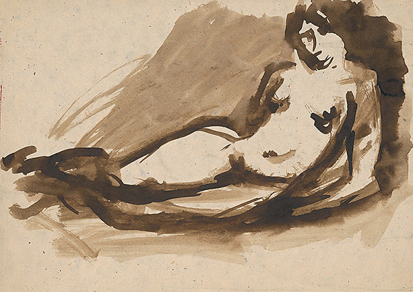 Ernest Špitz – Pololežiaci akt 