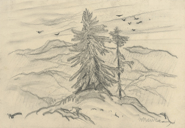 Martin Benka – Dva stromy 