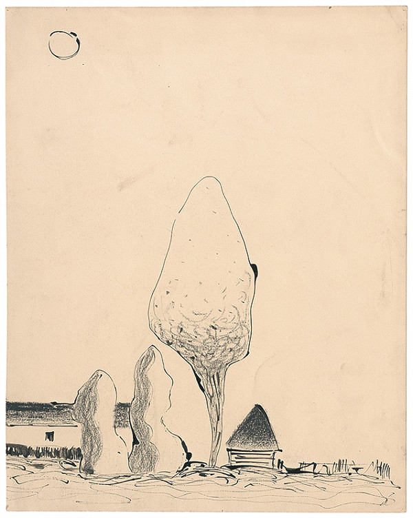 Miloš Alexander Bazovský – Stromy so senníkom 