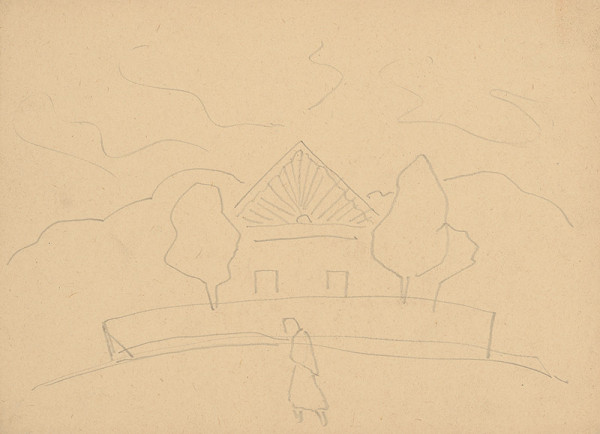 Miloš Alexander Bazovský – Náčrt chalupy 