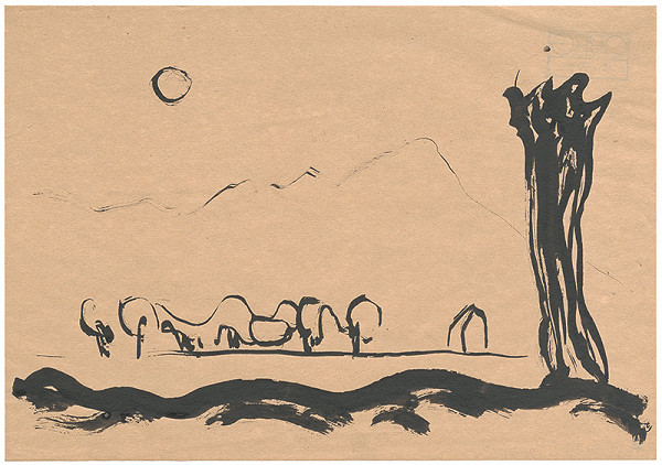 Miloš Alexander Bazovský – Vŕba s mesiacom 