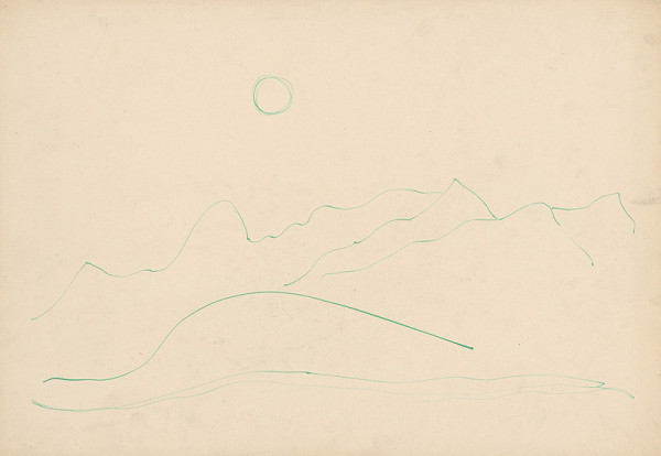 Miloš Alexander Bazovský – Hory a slnko 