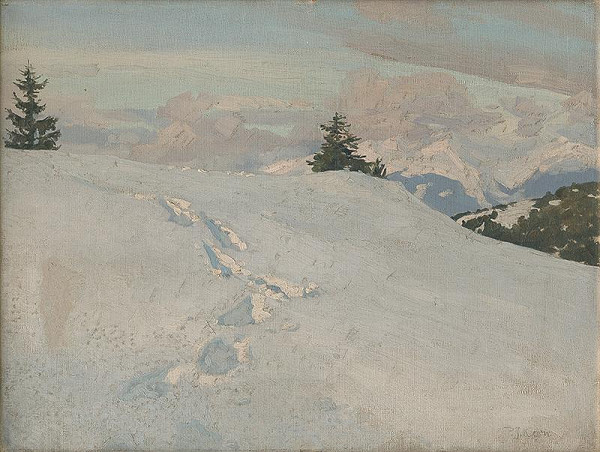 Peter Július Kern – Stopy v snehu
