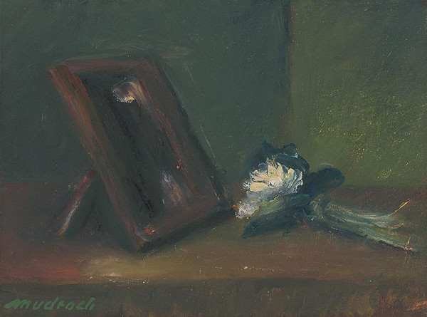 Ján Mudroch – Zátišie so zrkadlom 