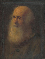 Gyula Benczúr – Portrét starca 