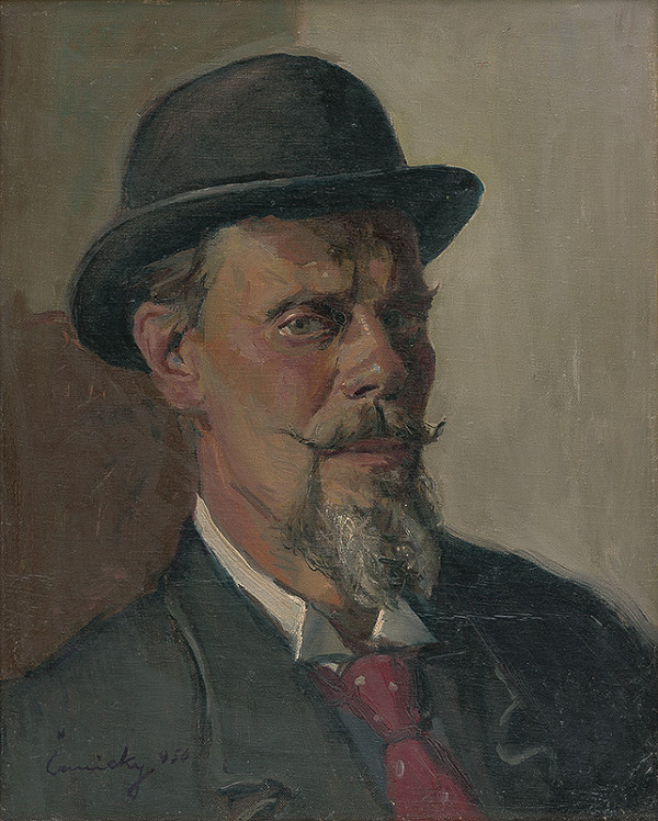 Ladislav Čemický – Autoportrét s bradou