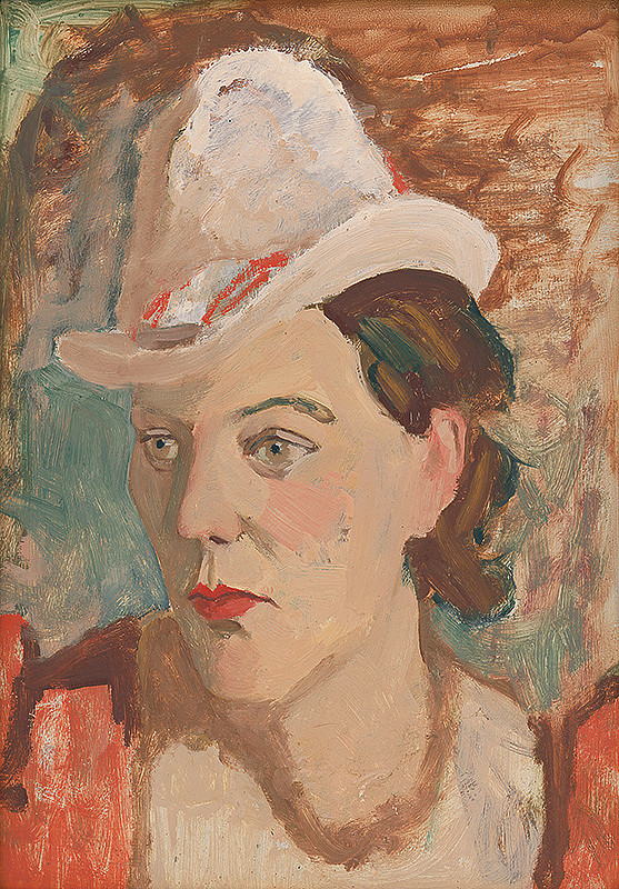 Ladislav Čemický – Portrét A.Bazovskej 