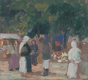 Karol Polónyi – Trh v Levoči 