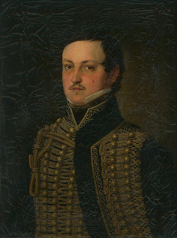 Slovenský maliar z 1. polovice 19. storočia – Portrét Ludviga von Okolicsány 