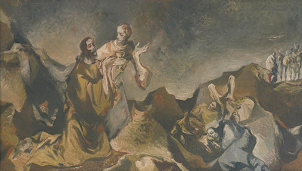 Vincent Hložník – Kristus na hore Olivovej