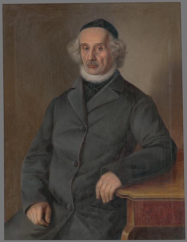 Peter Michal Bohúň – Portrét muža - pravdepodobne Isidor Duschnitz