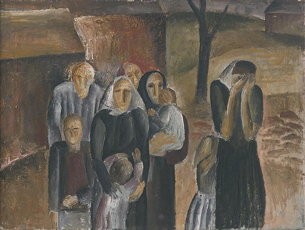 Ignác Kolčák – Motív z povstania 