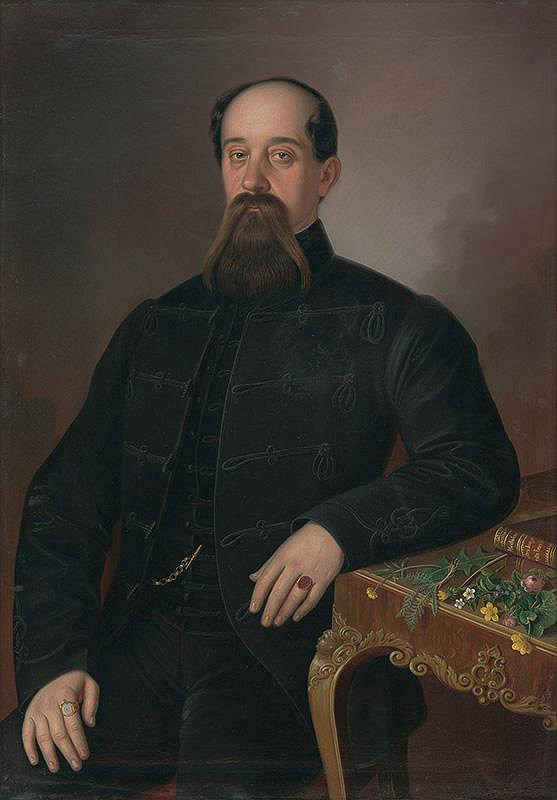 Peter Michal Bohúň – Podobizeň fyzikusa Jozefa Hammerschmiedta 