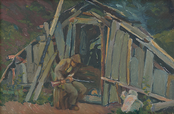 Július Flache – Drevorubačská koliba