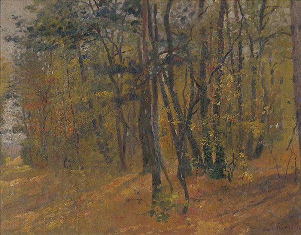 Gustáv Mallý – Listnatý les 