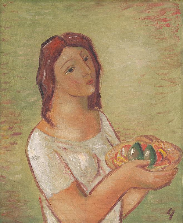 Mikuláš Galanda – Dievča s ovocím 