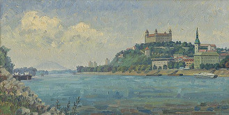 Dezider Pápay – Bratislavský hrad 