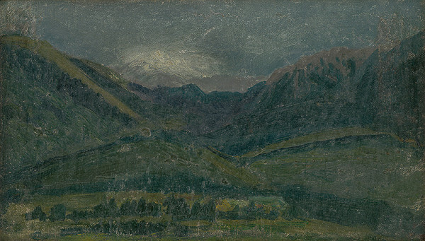 Ferdinand Katona – Belanské Tatry od Lendaku 