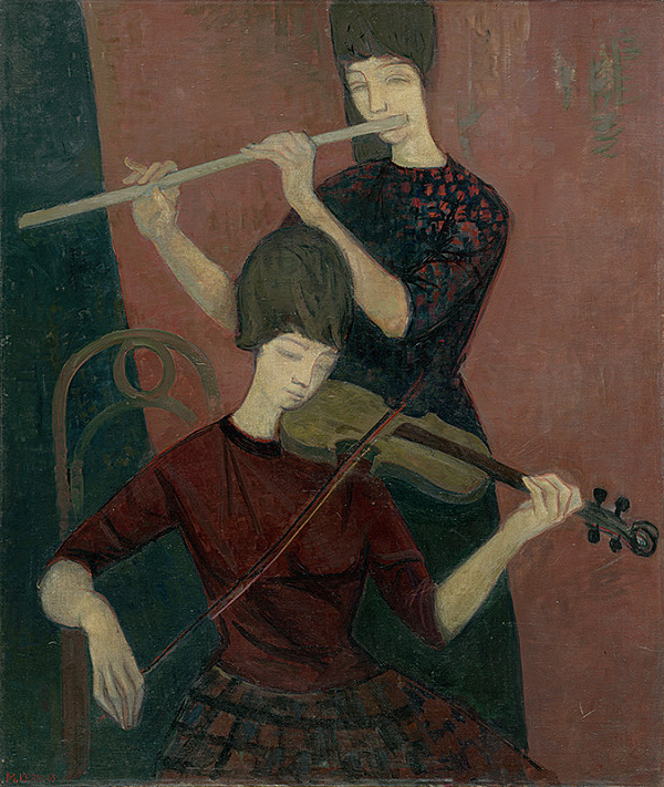 Michal Kern – Huslistka a flétnistka 