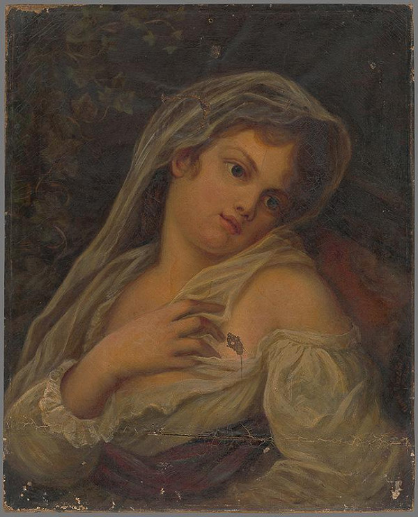 Anna Zmeškalová – Portrét dievčatka